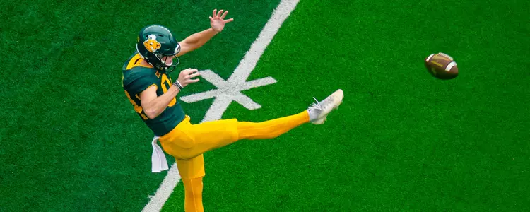 Palmer Williams punting 2024