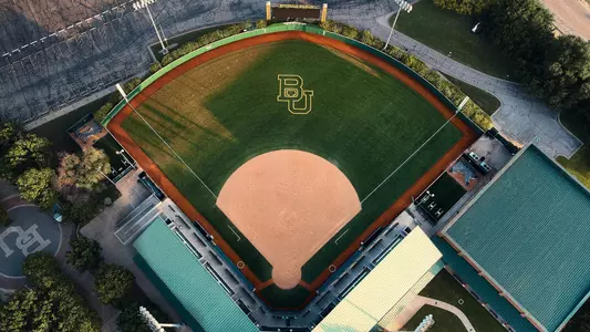 Drone photo of Getterman Stadium