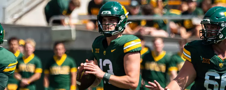 Sawyer Robertson in action in 2025