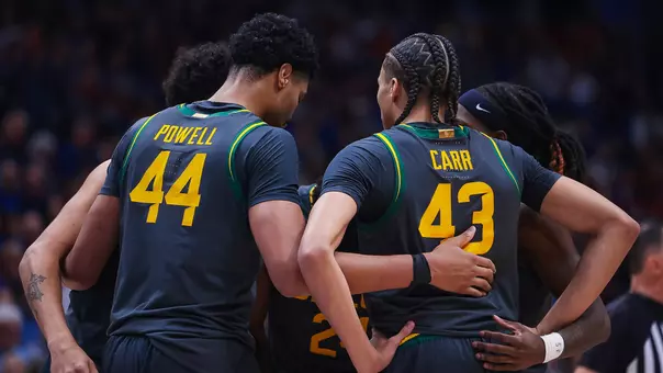 Team Huddle at Kansas