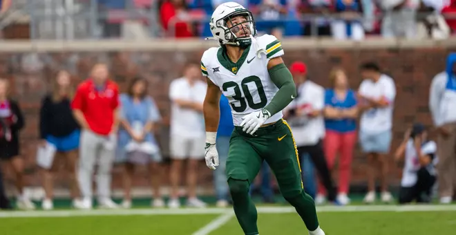 Michael Allen in action in 2025 at SMU