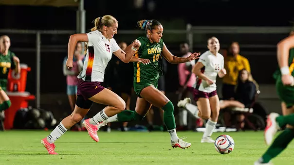 Ary Jimison dribbles through defenders at Arizona State