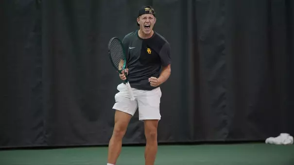 Zsombor Velcz celebration over win vs UCF