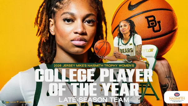 2026 Jersey Mike's Naismith Trophy Women's College Player of the Year Late-Season Team - Taliah Scott