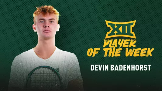 Devin Badenhorst Big 12 POTW Feb. 24