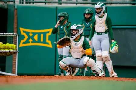 Abi Flores Catching Opening Day
