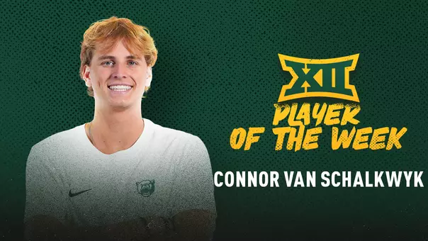 Connor van Schalkwyk Big 12 Player of the Week