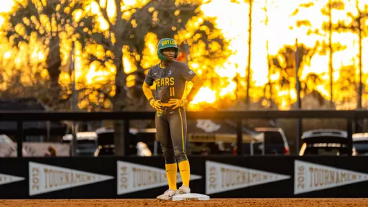 Brooklyn Carter Stands on Second against UCF