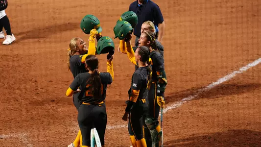 Kaygen Marshall Celebrates a Homerun Against UCF