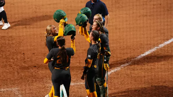 Kaygen Marshall Celebrates a Homerun Against UCF