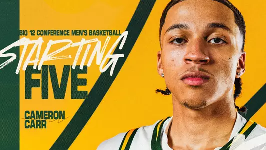 Cameron Carr Big 12 Starting Five - March 2