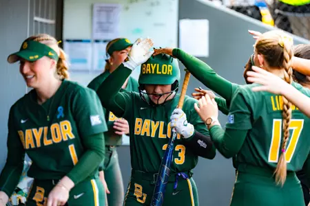 Softball celebration