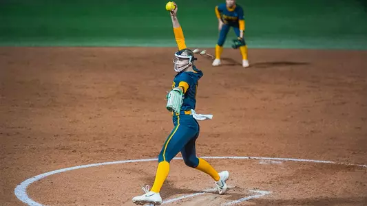 Cambree Creager Collects Her seventh strikeout against SFA