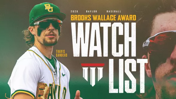 Travis Sanders Brooks Wallace Award watch list graphic