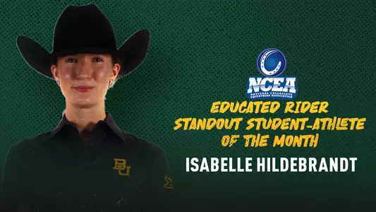 Hildebrandt NCEA Student-Athlete of the Month