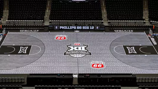 Big 12 MBB Tournament Glass Court