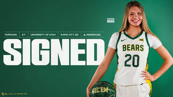 Reese Ross Signs with Baylor WBB 2026