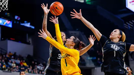 Ines Goryanova driving layup vs UCF