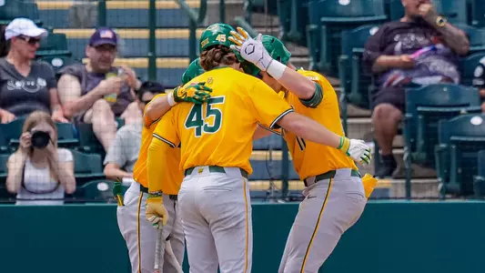 Tyce Armstrong huddle after a home run 2026