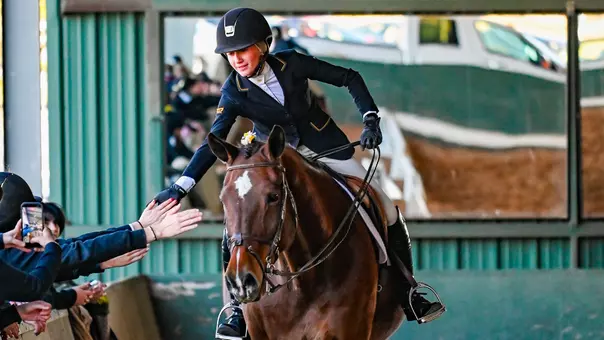 Reid celebrating after Flat