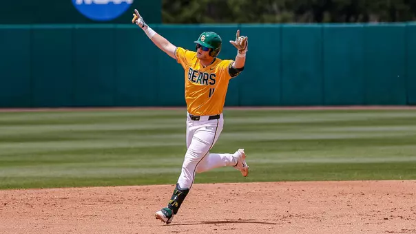 Tyce Armstrong after hitting the record-breaking home run 2026