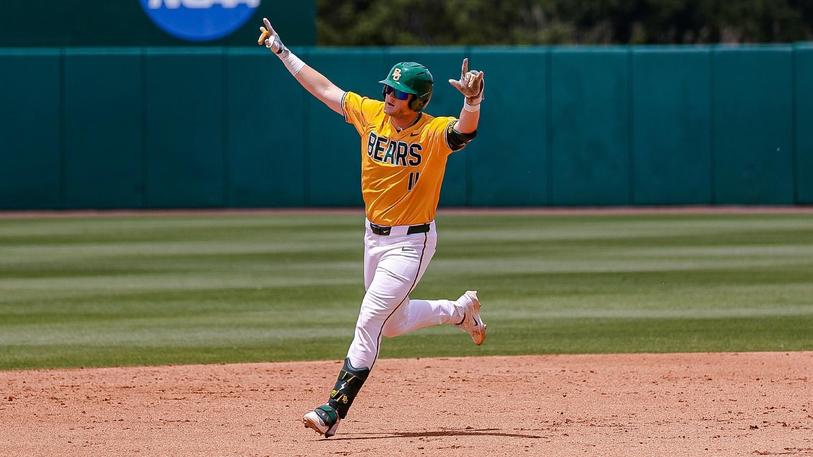 Tyce Armstrong after hitting the record-breaking home run 2026