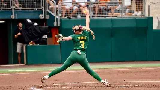 Peyton Tanner Delivers a pitch against Texas in the NCAA Austin Regional Final