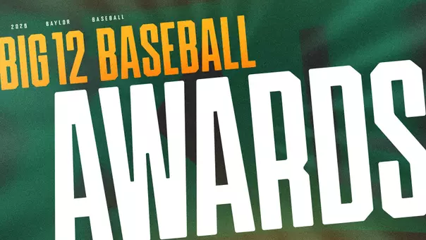 2026 All-Big 12 Baseball Awards web header graphic