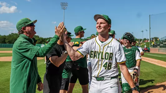 Lucas Davenport high fives after complete game 2026
