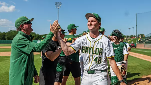 Lucas Davenport high fives after complete game 2026