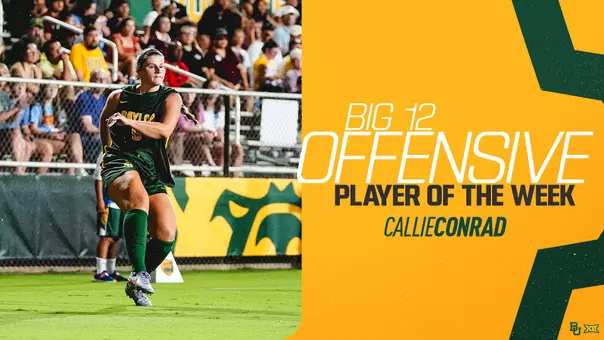 Big 12 Offensive Player of the Week Callie Conrad