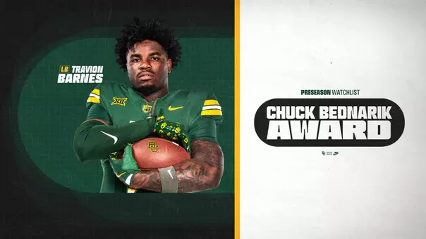 Travion Barnes Bednarik Award Watch List Graphic