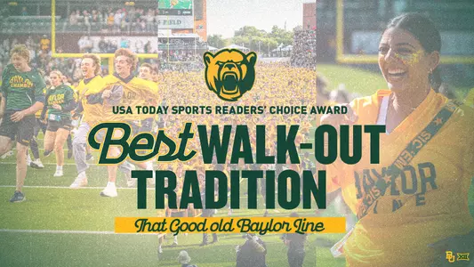 Baylor Line Best Walk-Out Tradition Graphic