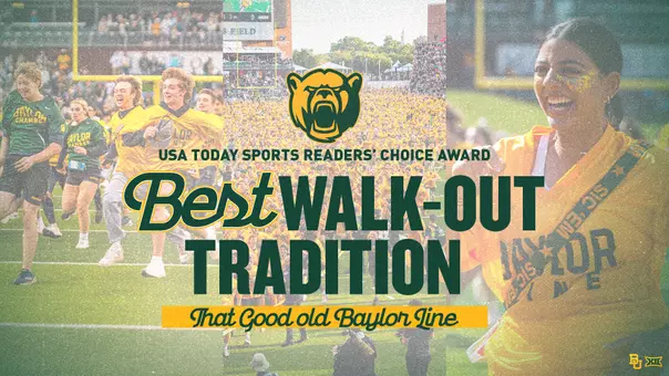 Baylor Line Best Walk-Out Tradition Graphic