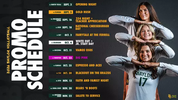 VB Promo Schedule 2026