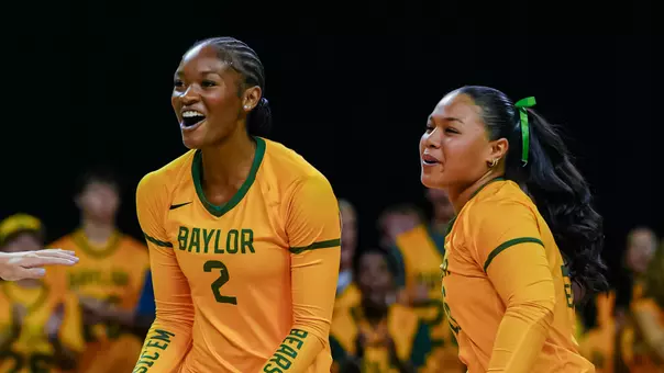 Bailey Warren and Tehani Ulufatu Celebrate Against No. 17 Florida