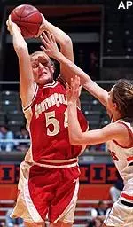 Becky Gottstein was named to the preseason WNIT All-Tournament team after averaging 12.5 points and 10.3 rebounds in the four games.