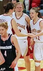 The Eagles will face<BR> Ohio State in the <BR>first round of the <BR>NCAA Tournament.