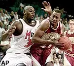 Kenny Walls led Boston<BR>College with 16 points<BR>against Northwestern.