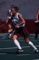 Gina Dinan netted two goals and added an assist to lead field hockey over Rhode Island, 5-0