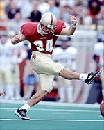 Kicker Mike Sutphin was one of three Eagles who earned first team all-BIG EAST honors today.