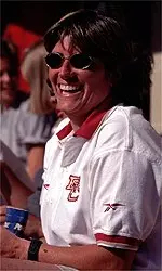 BC coach Jen Finley hopes to be smiling after an early trip to Georgia.