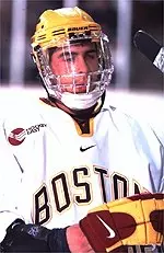 Senior forward Jeff Farkas led BC to an 8-4 win over Northeastern on Mar. 10.