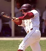 Gambino extended his hitting streak to 20 games and is now batting .400.