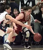 Senior Cal Bouchard was honored as BC's top female student-athlete.