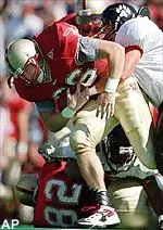 Senior Ryan Burch, who started every game at fullback last season, will start at middle linebacker this season to help fill the void of Frank Chamberlin.