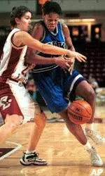 Amber Jacobs is averaging 14.1 points per game for Boston College.