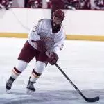 Kelly McManus scored the game winning goal as the Eagles defeated Mercyhurst 1-0.