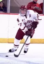 Senior forward Mike Lephart scored the game-winning goal as the Eagles skated past the Black Bears, 4-1, in HOCKEY EAST action.