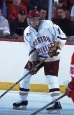 Sophmore forward Krys Kolanos looks to add to his league-leading total of 31 points in two games against BU this weekend.